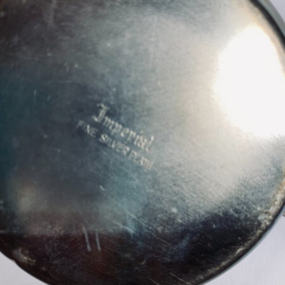 Vintage Imperial Fine Silver Plated Sugar Bowl and Creamer - Picture 8 of 8